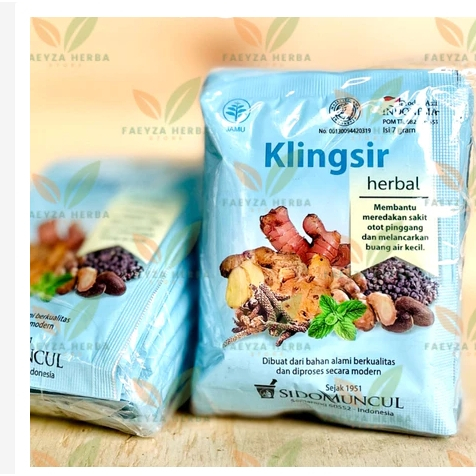 

Sido Muncul Jamu Klingsir Isi 10 Sachet - Air Seni Tidak Lancar Keringat Dingin