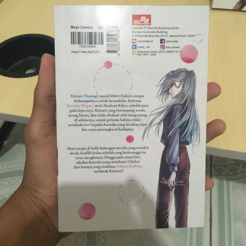 Buku Komik Manga Kaoru & Rin Original Paketan