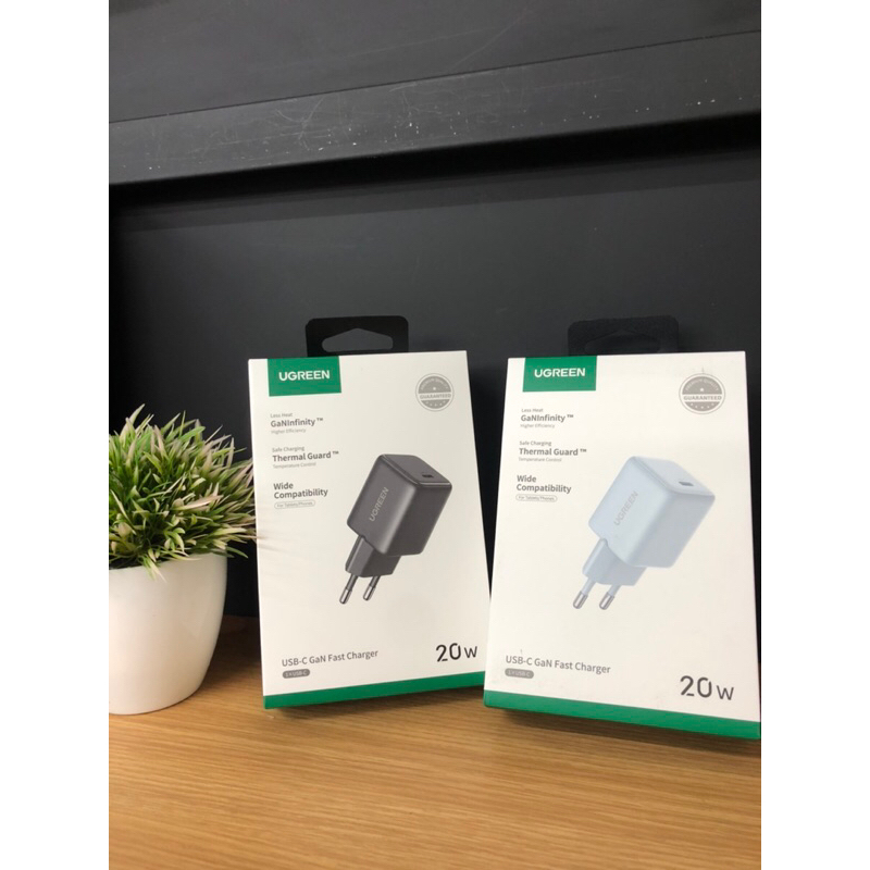 CHARGER UGREEN USB-C FAST CHARGER GAN 20W X512/55556