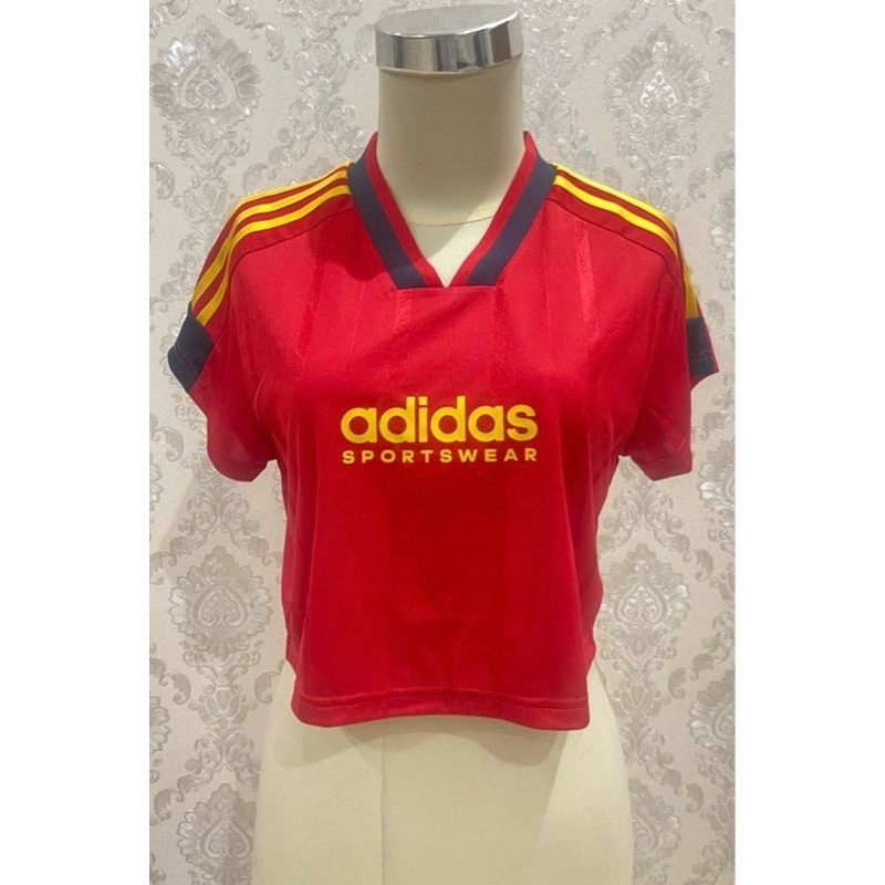 preloved adidas shirt crop top