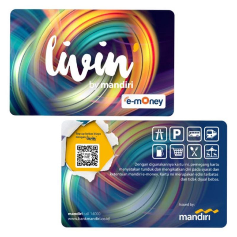Prm Kartu E-Money Livin Mandiri Kartu E-Toll Mandiri Kartu E-Toll Termurah Kartu E-Toll Terbaru