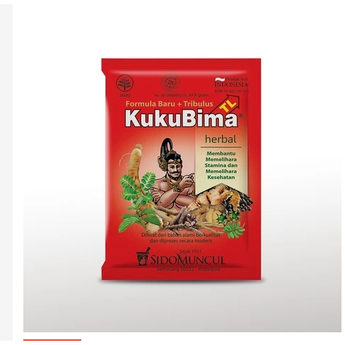 

Jamu Kuku Bima TL Plus (Formula Baru + Tribulus) Sido Muncul Isi 10 Sachet