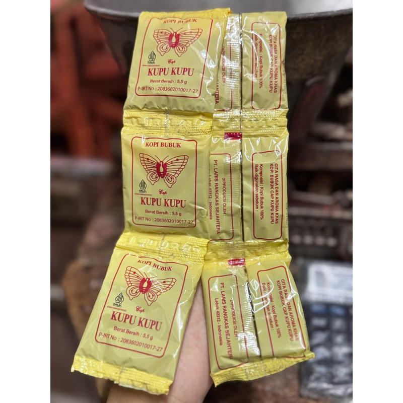

Kopi bubuk cap Kupu-Kupu khas Banten