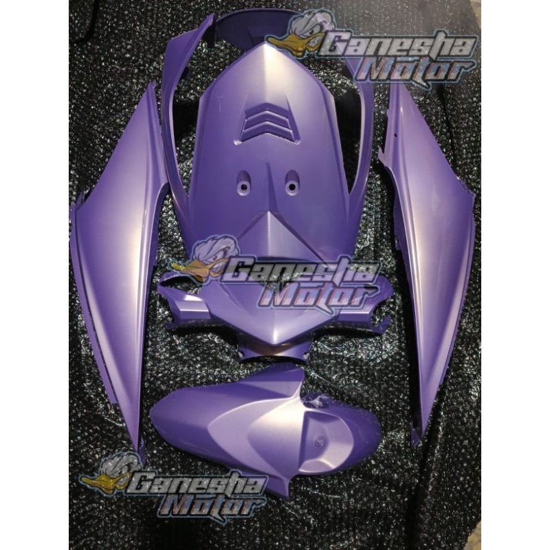 BEAT KARBU | Cover body halus beat karbu warna ungu lembayung gold / cover body halus