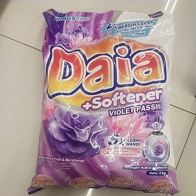 deterjen bubuk daia kemasan 4 kilo