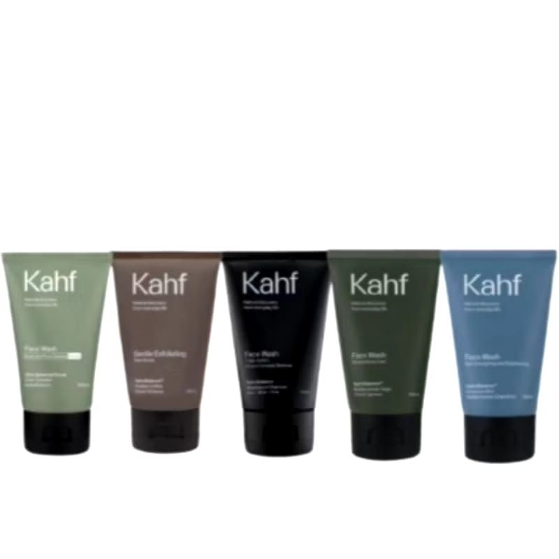 kahf facial wash sabun cuci muka pria