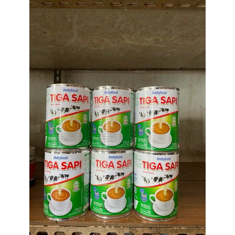 

Tiga Sapi Susu Kental Manis 490g