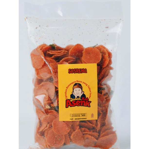 

SOSRENG ORIGINAL / PEDAS by Snack Koh Asenk kemasan 500 gr
