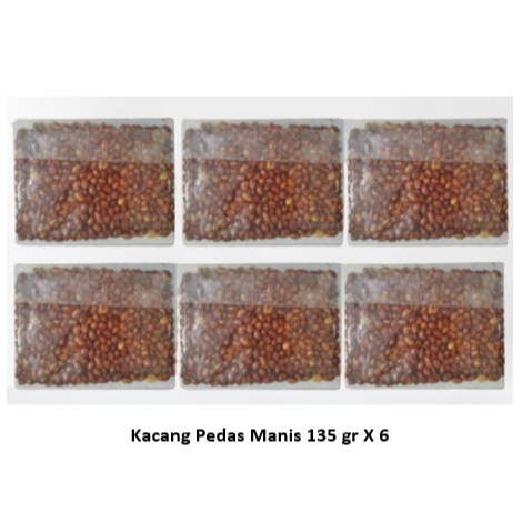 

Kacang Pedas Manis Khas Lampung 6 Pcs Tanpa Merek