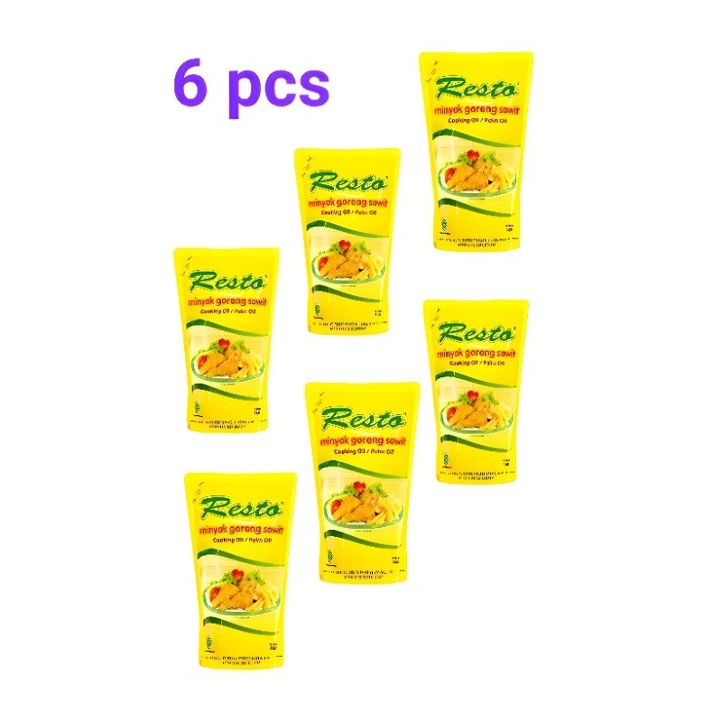 

Minyak Goreng Resto 1 Liter x 6 Pcs - Hemat untuk Masak dan Usaha