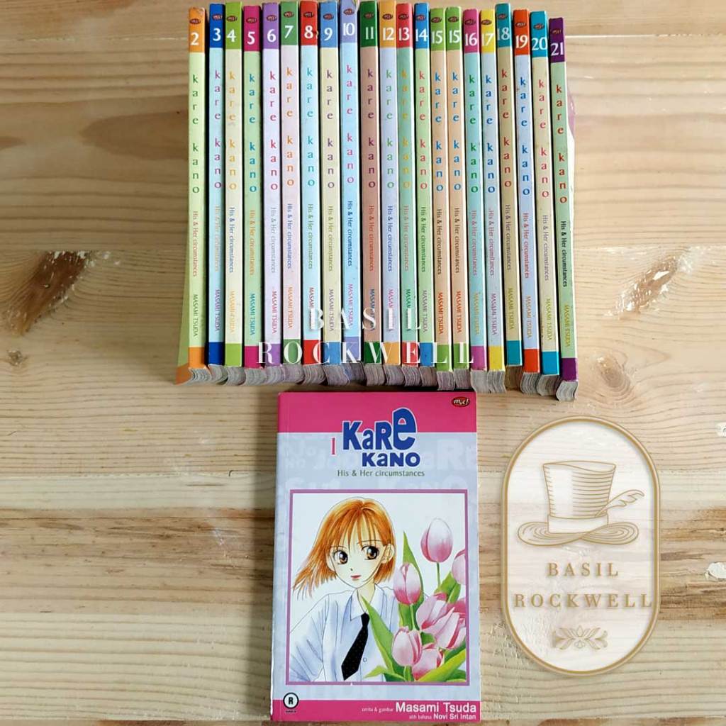 Kare Kano His & Her Circumstances (Masami Tsuda) 1-21 tamat Manga Buku Komik M&C Cerita Japan Comic