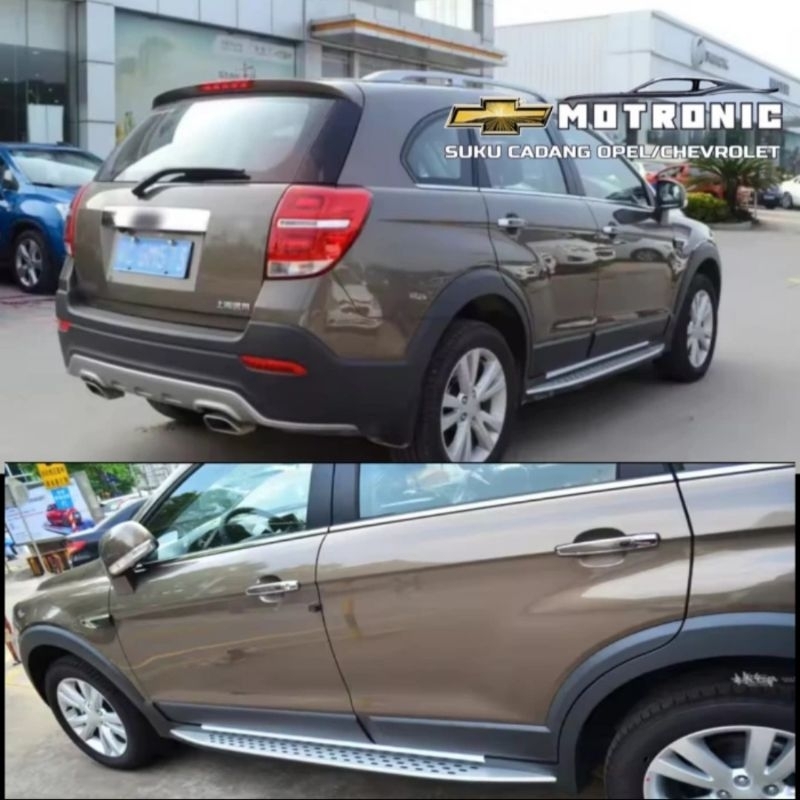 Fotstep footstep pijakan kaki Chevrolet Captiva bensin diesel c100 NFL c140 FL model FL3 OEM