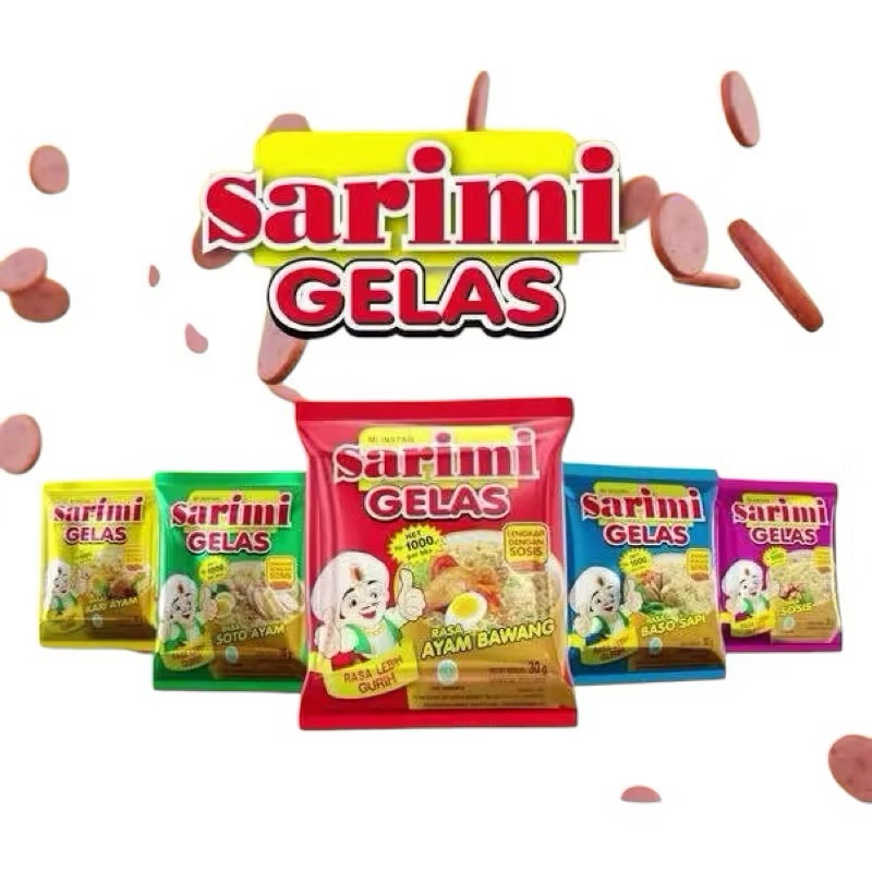 

(10pcs) Sarimi Gelas