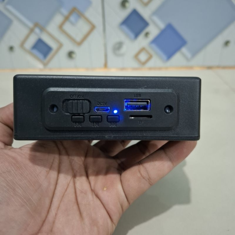 POWER AMPLI MINI BLUETOOTH 5 VOLT POERTABEL