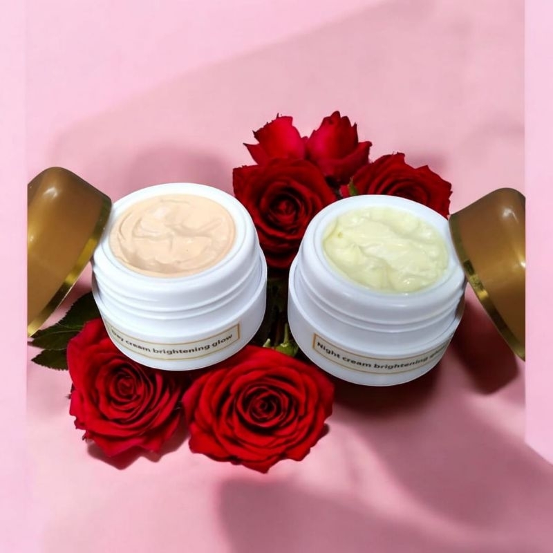 whitening cream glowing super express - krim pencerah wajah