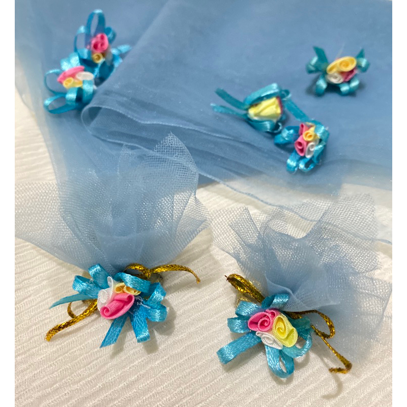 Duit Turus Pernikahan Adat Dayak Kalteng Warna Baby Blue (50 Pcs)