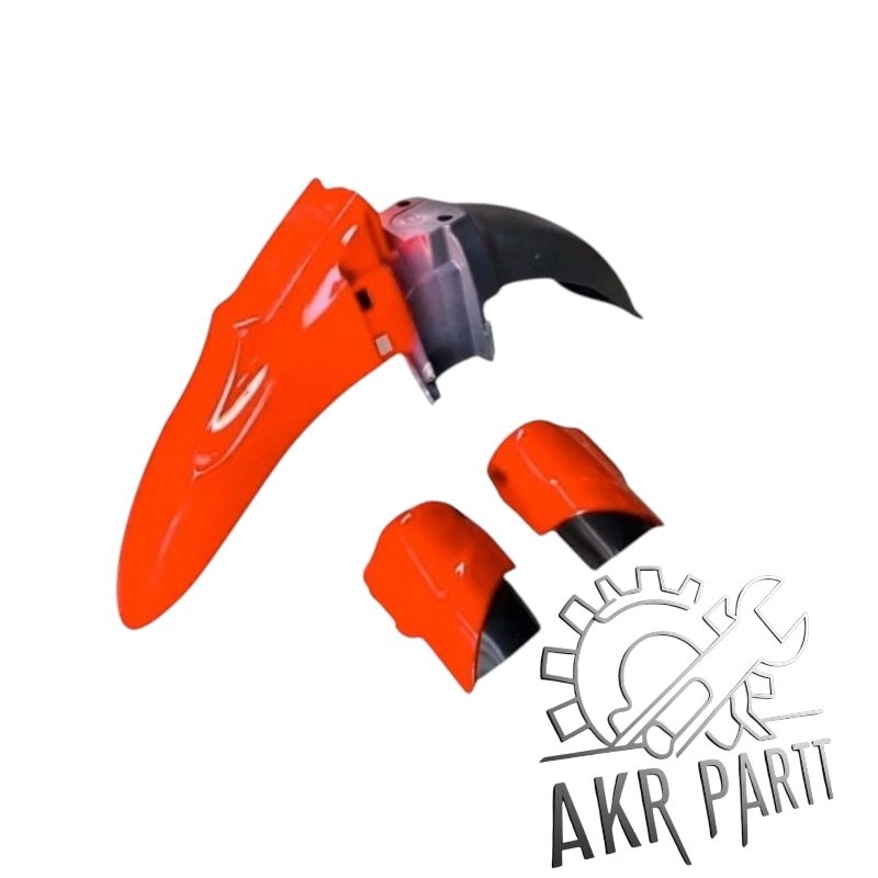 Spakbor Slebor Depan Yamaha 125 Z front fender yamaha y125z y 125ZR pnp fiz r warna orange
