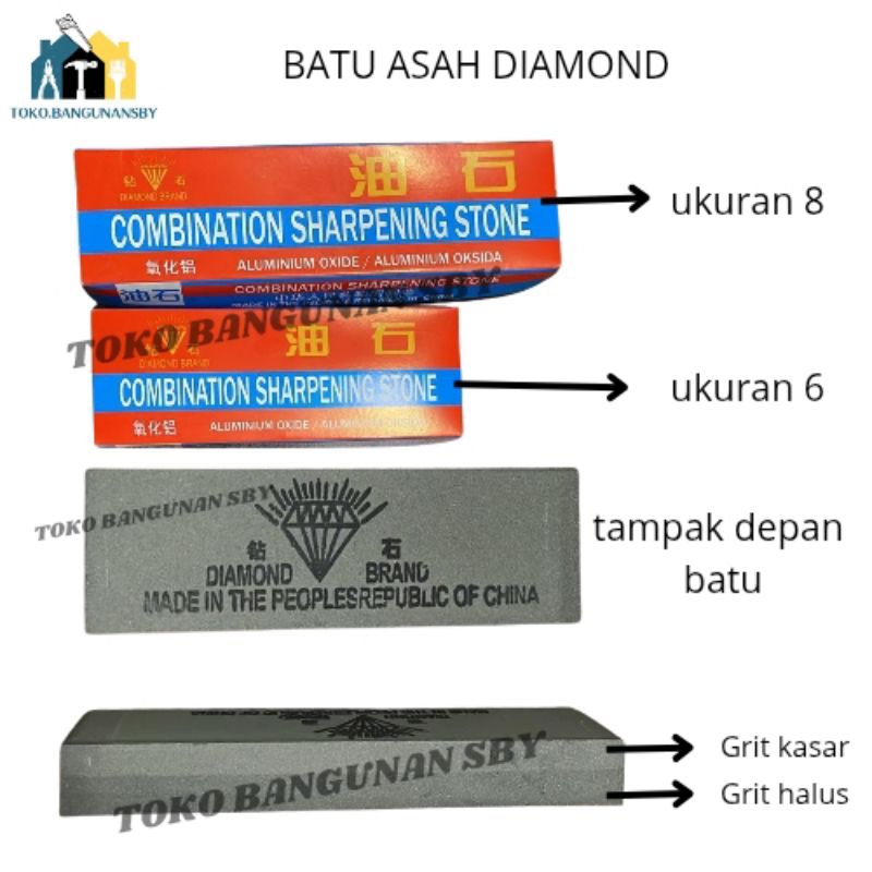 BATU ASAH/UNGKAL UNTUK ASAH MERK DIAMOND