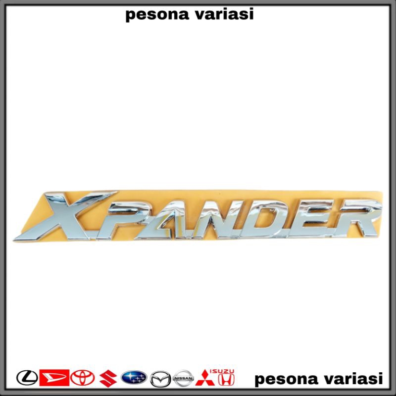 Emblem Xpander/Emblem bagasi Xpander original