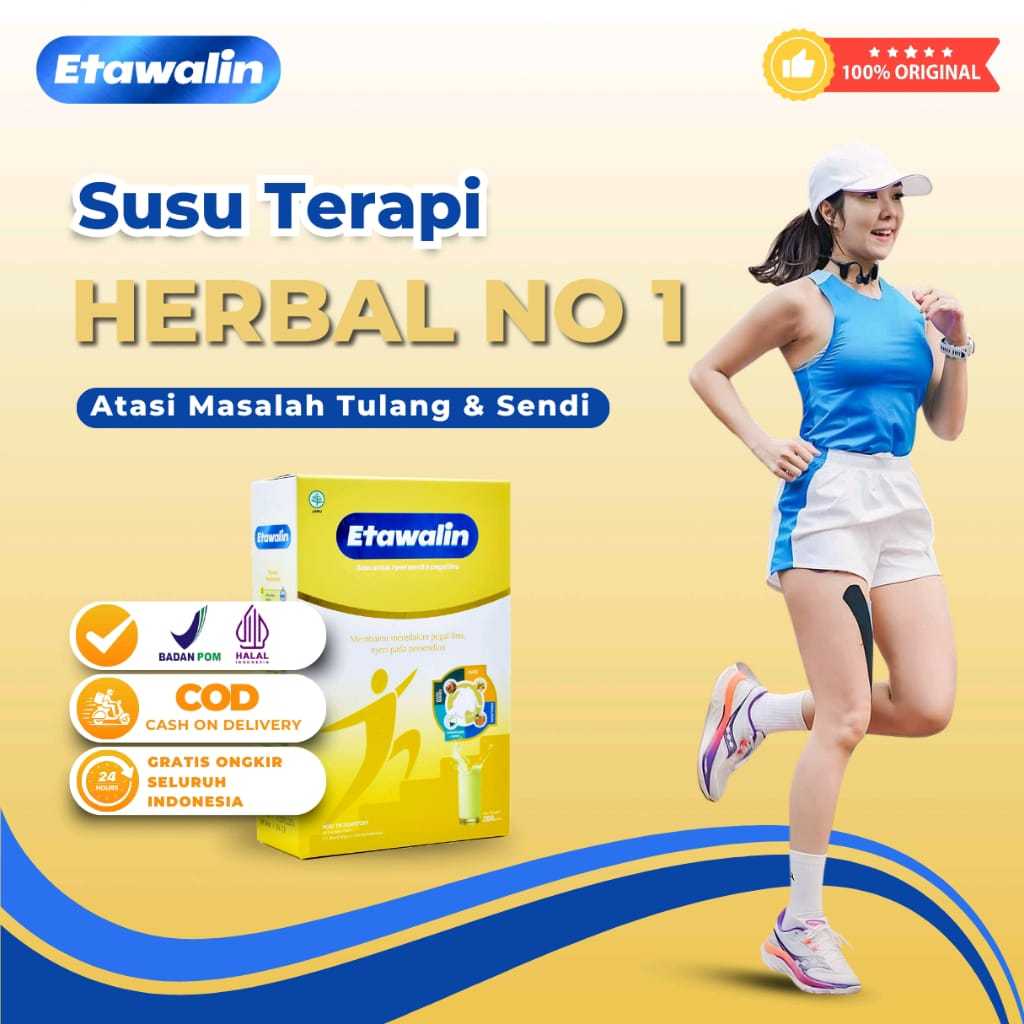 

Etawalin Susu Terapi Herbal No. 1 Atasi Masalah Tulang & Sendi