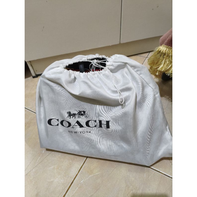 COACH Bundling tas wanita dan pouch unisex FO Ori Made in Vietnam