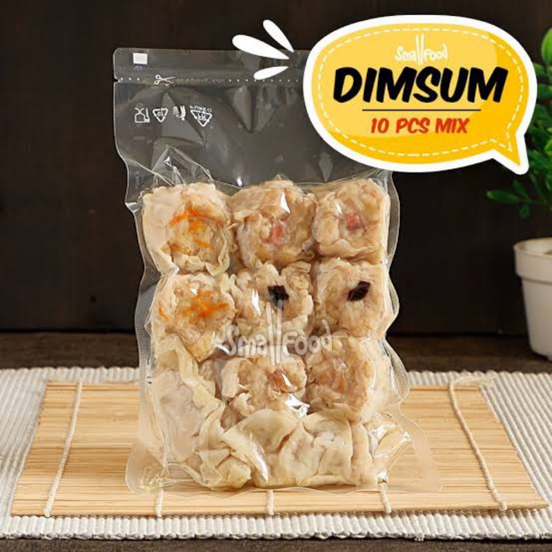 

Dimsum Frozen Halal full daging ayam isi 10pcs