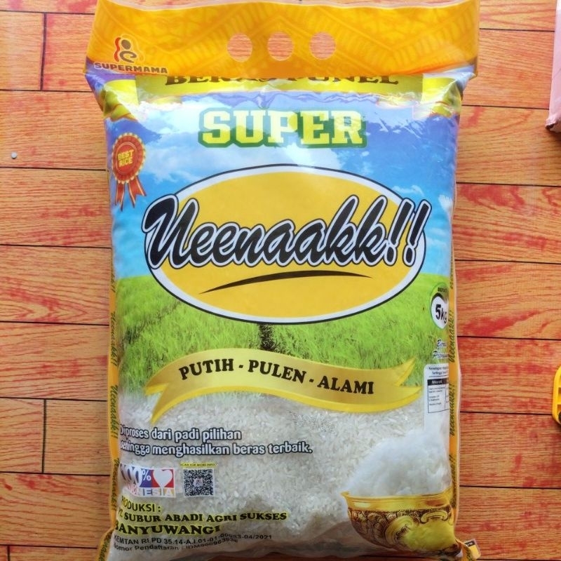 

Beras Super Uenaak 5Kg