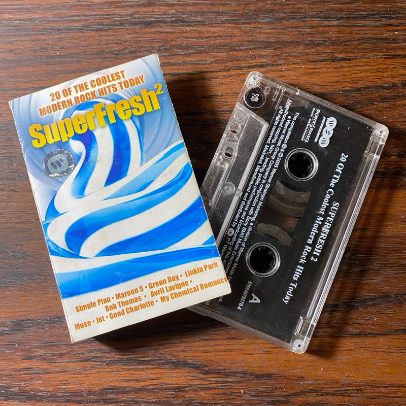 KASET PITA 20 OF THE COLLEST MODER ROCK HITS TODAY (simple plan, marron 5, greenday, linkin park, mu