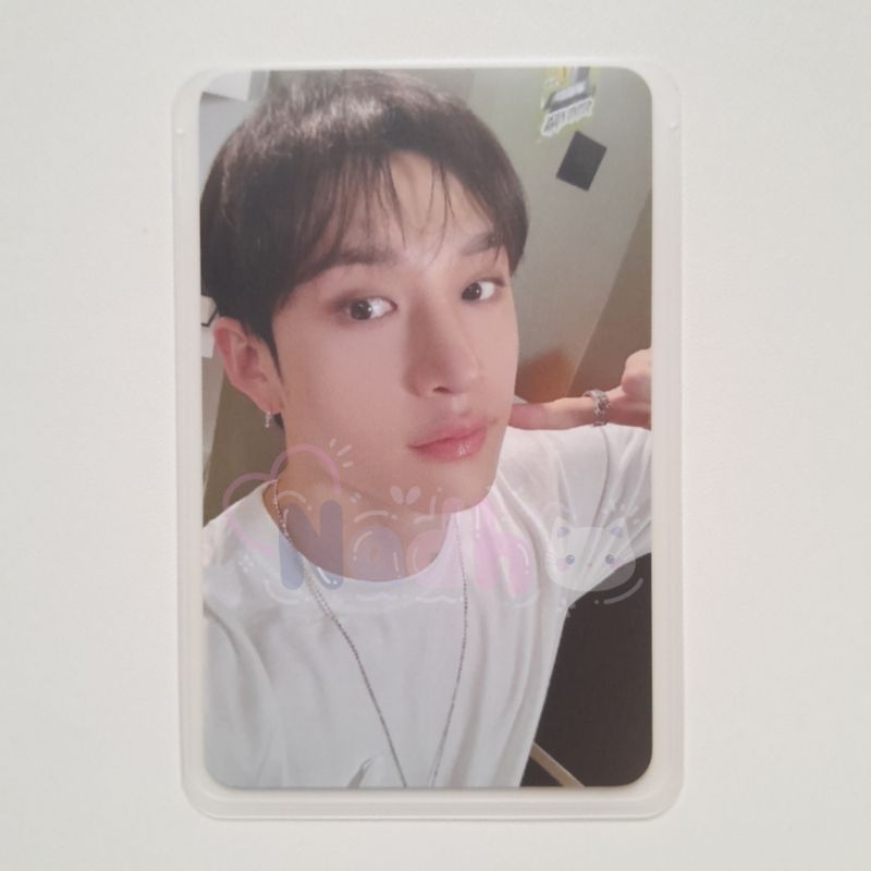 Photocard Pop Up Lucky Draw Bangchan Stray Kids ATE album