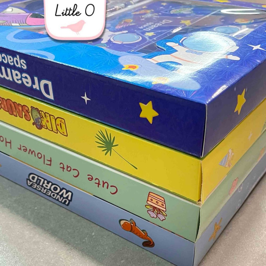 

D3W! Paket Alat Tulis Set 7in1 Stationery Set Dengan Gunting Study Set Anak Karakter