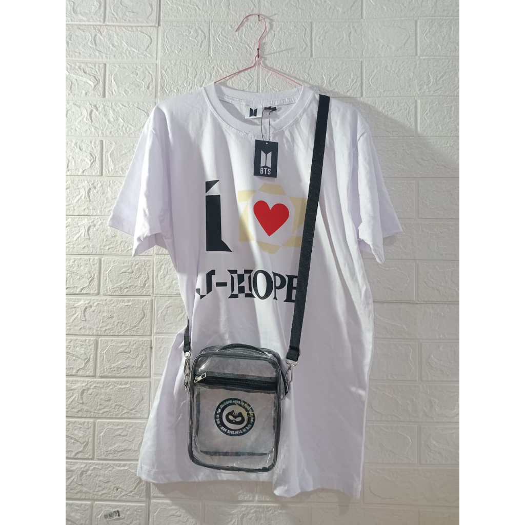 Tas Cross Bag PVC Hope on the stage LA HOS Jhope