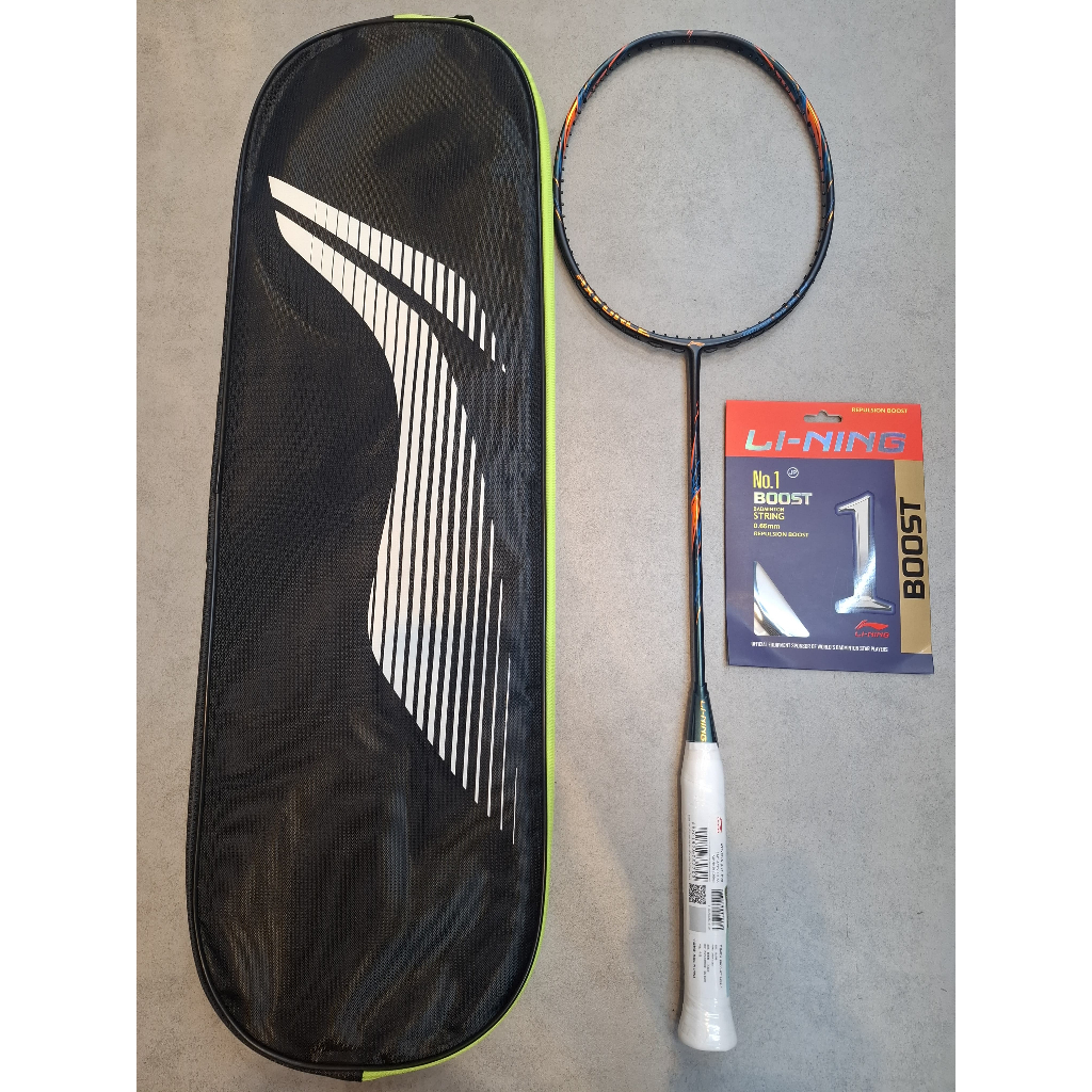 Raket Badminton Lining Axforce 90 New Black Edition / Raket Lining Li-Ning Ax Force 90 New