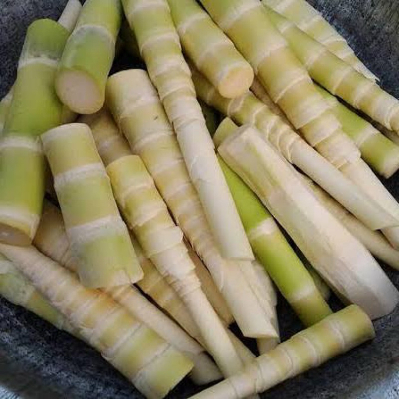 

Rebung sayur segar kupas 500 gram organik-az
