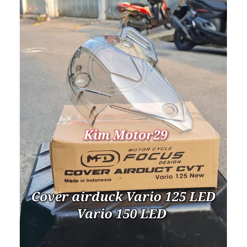 cover airduck cvt Vario 125 LED Vario 150 LED  cover cvt transparan Vario 125 LED   Vario 150 LED be