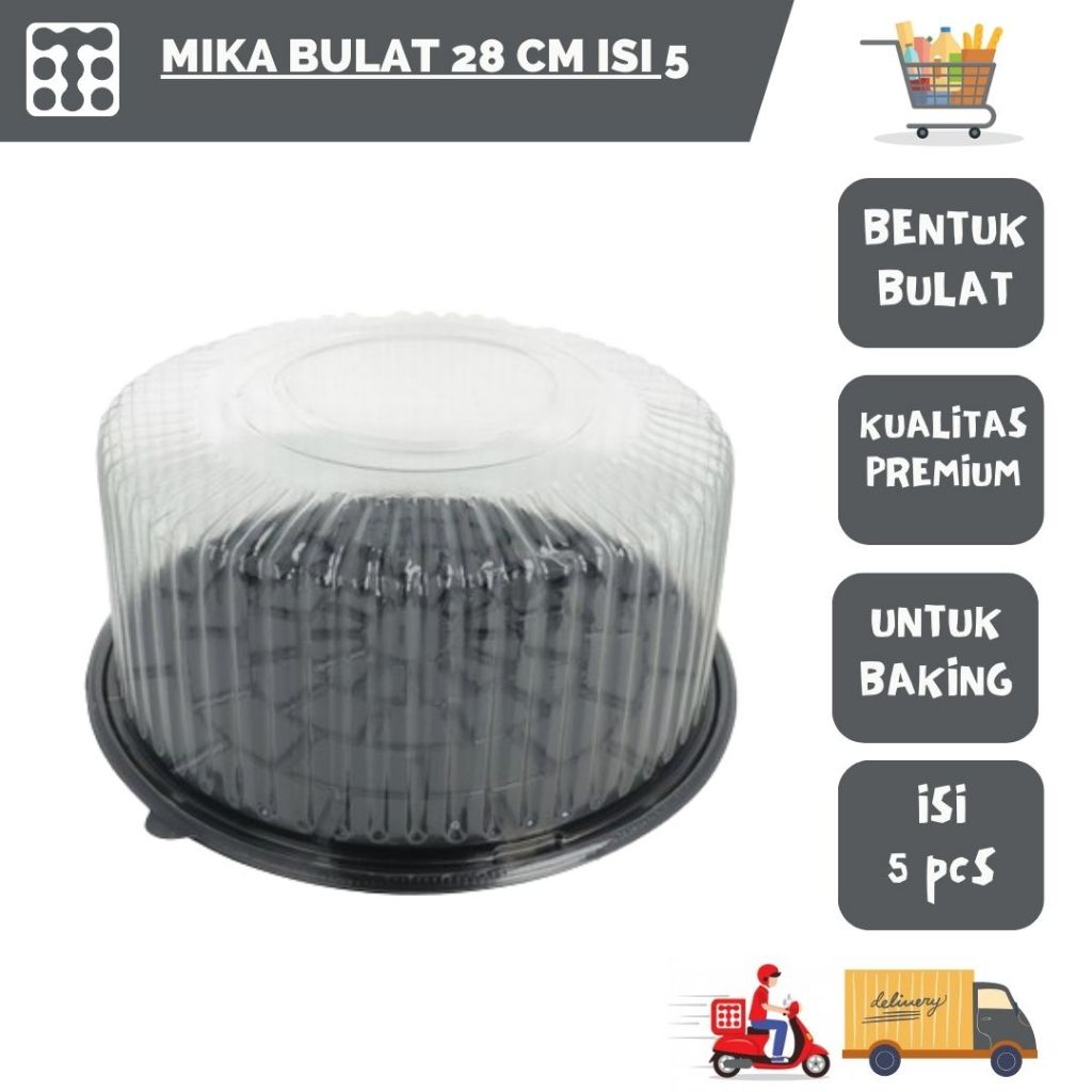 

MIKA BULAT 28 CM ISI 5 PCS