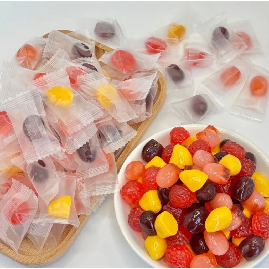 

RB [Hampers/Gift] [Pengiriman cepat]HALAL LIANGGUI PEELED FUDGE permen kupas Permen buah cemilan