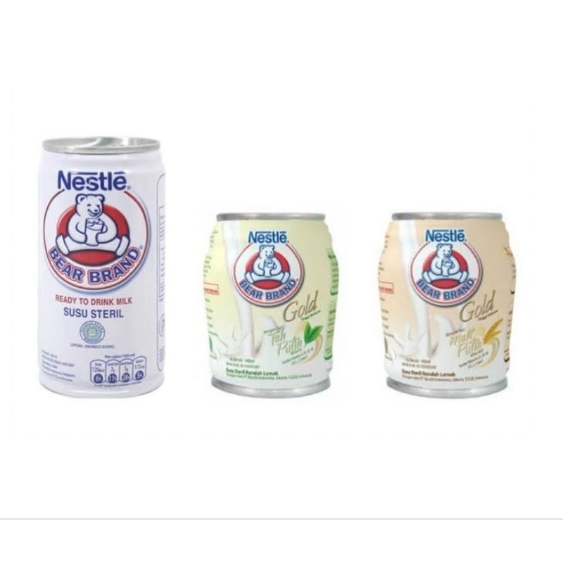 

Susu Steril Bear Brand / Susu Beruang Nestle 189 ml