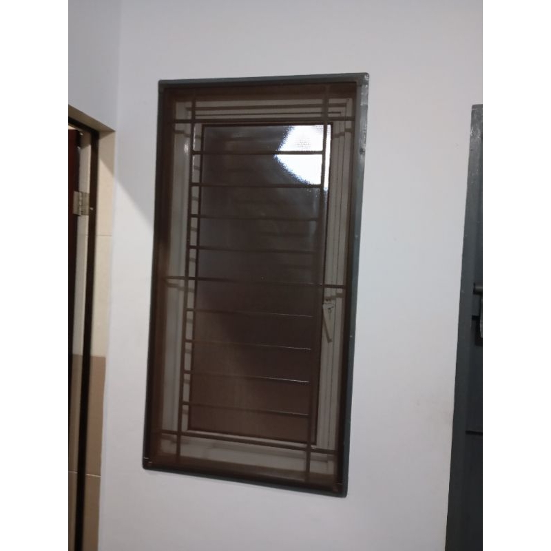 KASA NYAMUK MAGNET KASA ALUMINIUM KERAS WARNA HITAM