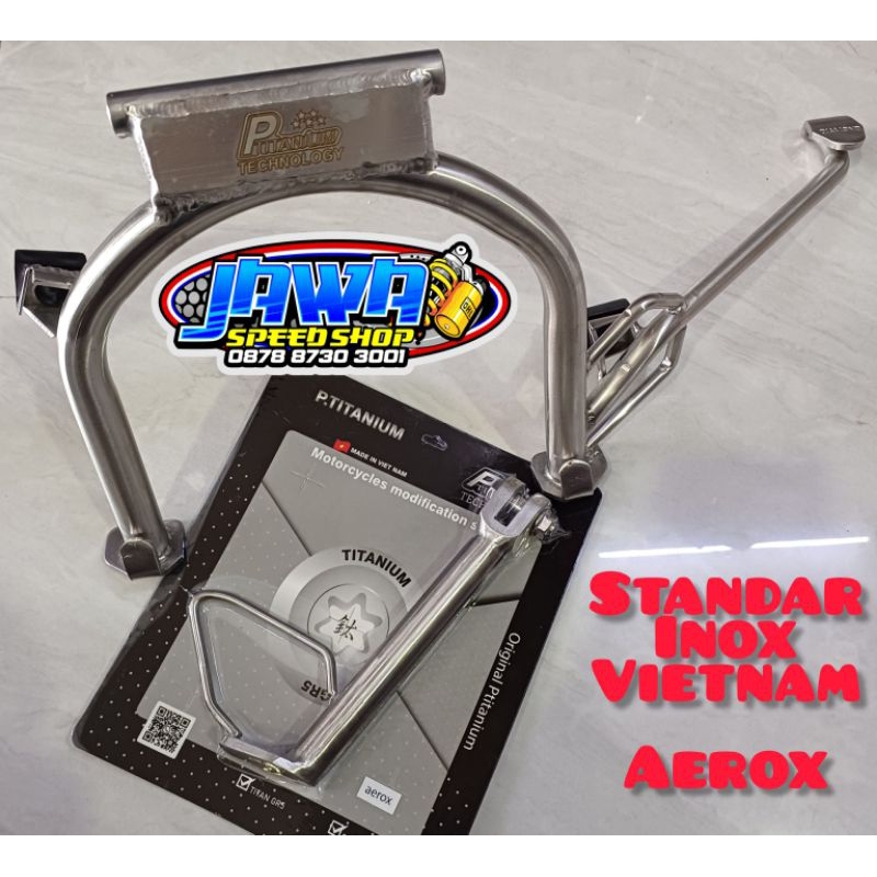 Standar inox P titanium vietnam Aerox