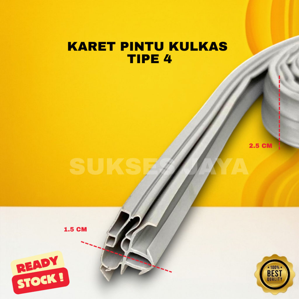 KARET PINTU KULKAS SHARP POLYTRON LG / KARET PINTU KULKAS TIPE 4