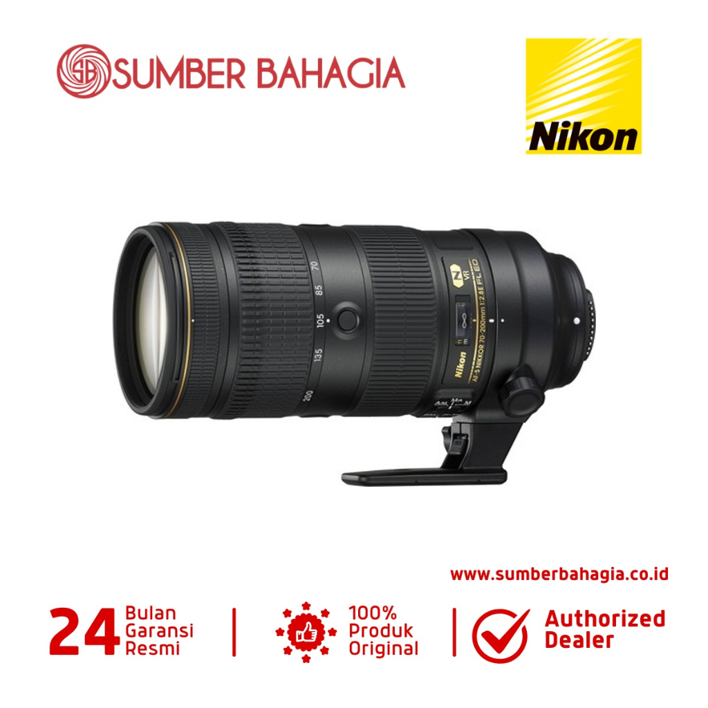 Nikon AF-S NIKKOR 70-200mm f/2.8E FL ED VR Lens