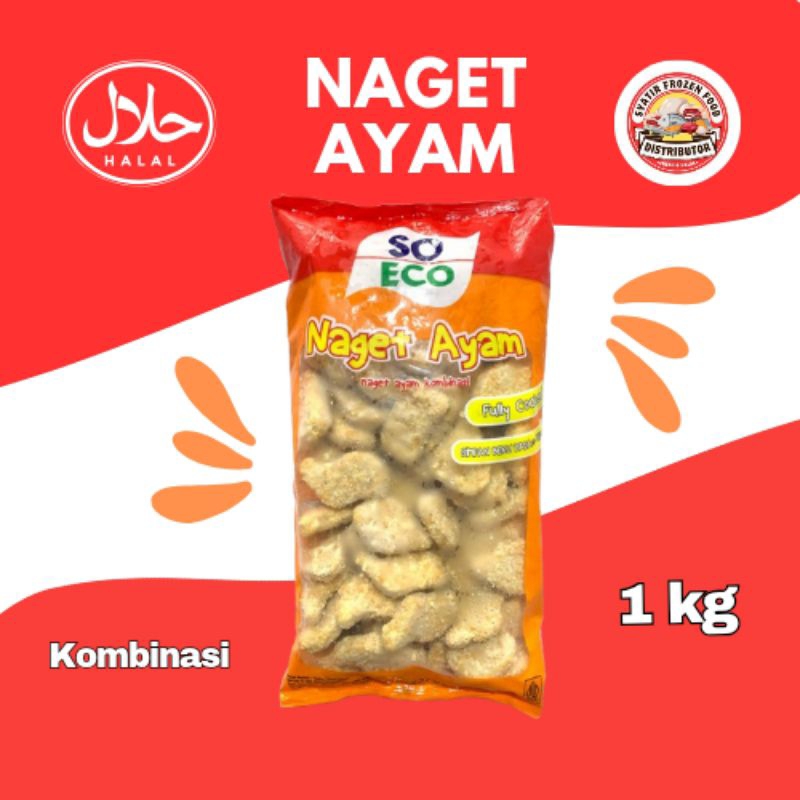 

SO ECO - NAGET AYAM KOMBINASI 1KG