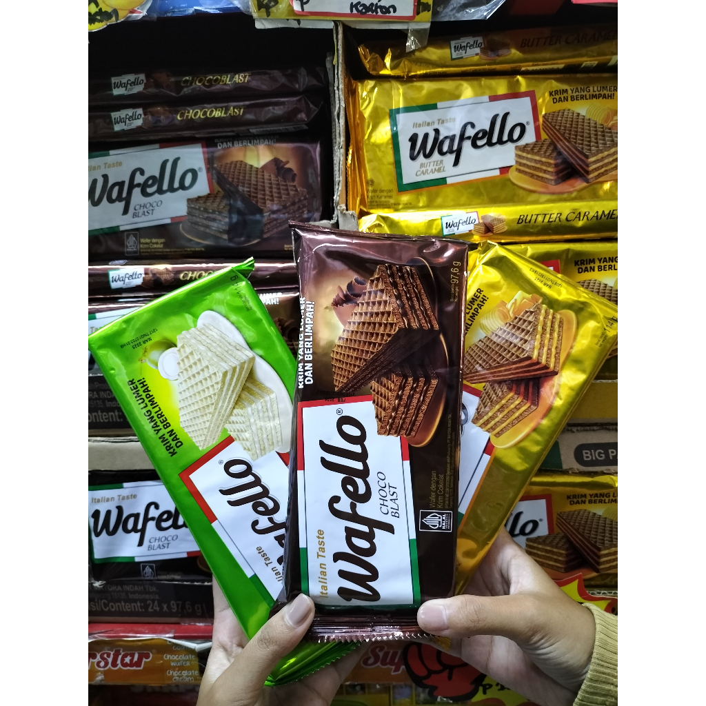 

WAFELLO ITALIAN TASTE ALL VARIAN 114 GR / WAFER WAFELLO - 114gr