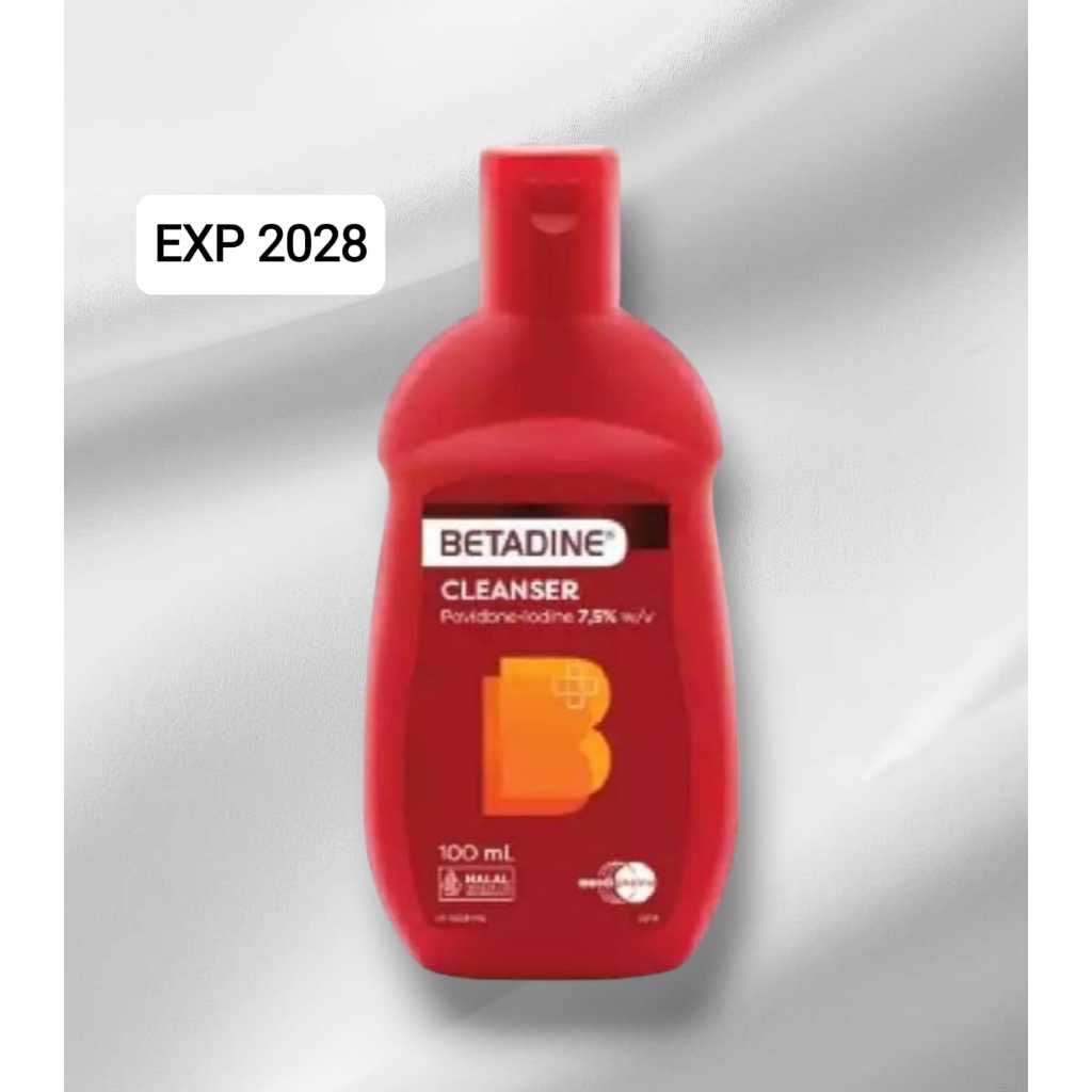 Betadine Antiseptic Skin Cleanser [ 100 ML ] / Betadine Antiseptik Skin Cleanser