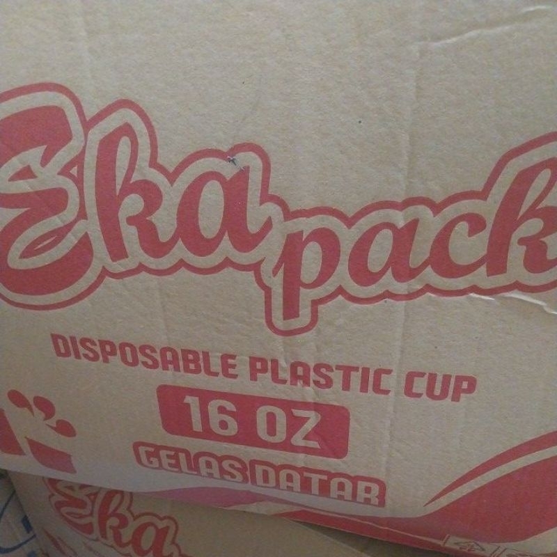 Gelas plastik 16 Oz