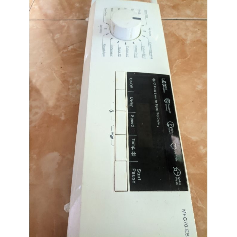 modul mesin cuci midea MFG70-ES1003