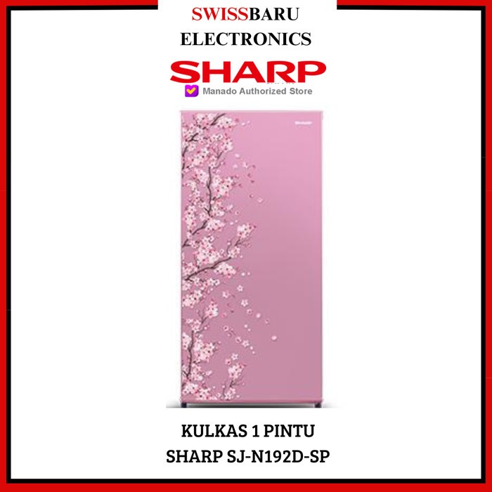 MANADO - KULKAS 1 PINTU SHARP SJ-N192D-SP