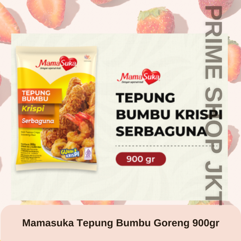 

Tepung Mama Suka Bumbu Krispi Serbaguna 900gr All Purpose Flour for Fry