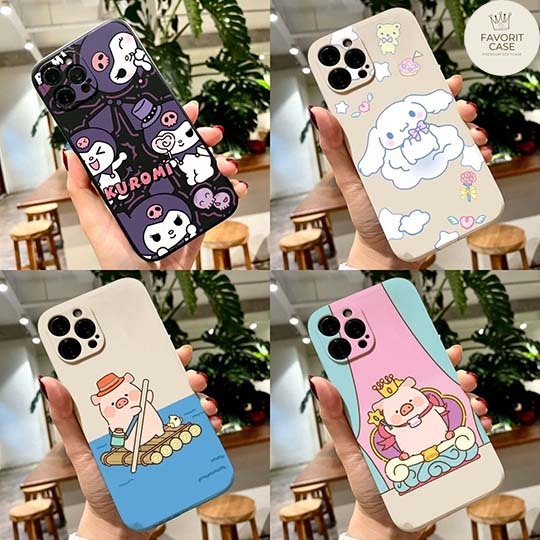 KUROMI CINNAMOROLL LULU PIG Viral Case Hp Xiaomi Redmi Note 5 6 7 8 9 Redmi 4A 4X 5A 6A 8A 9A 9C 9T 