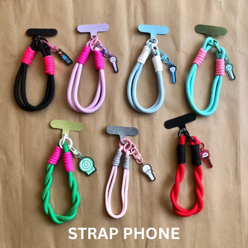 Strap Phone KPOP, Gantungan HP, gelang HP, freebies kpop